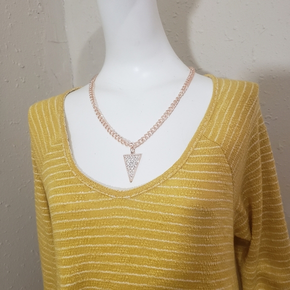 NWT She and sky longsleeve striped dress size M - Picture 2 of 8